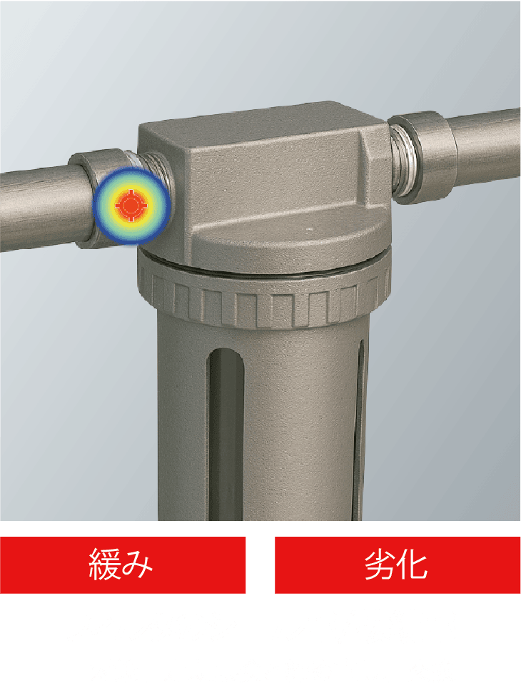 あらゆる箇所のリークを見つける