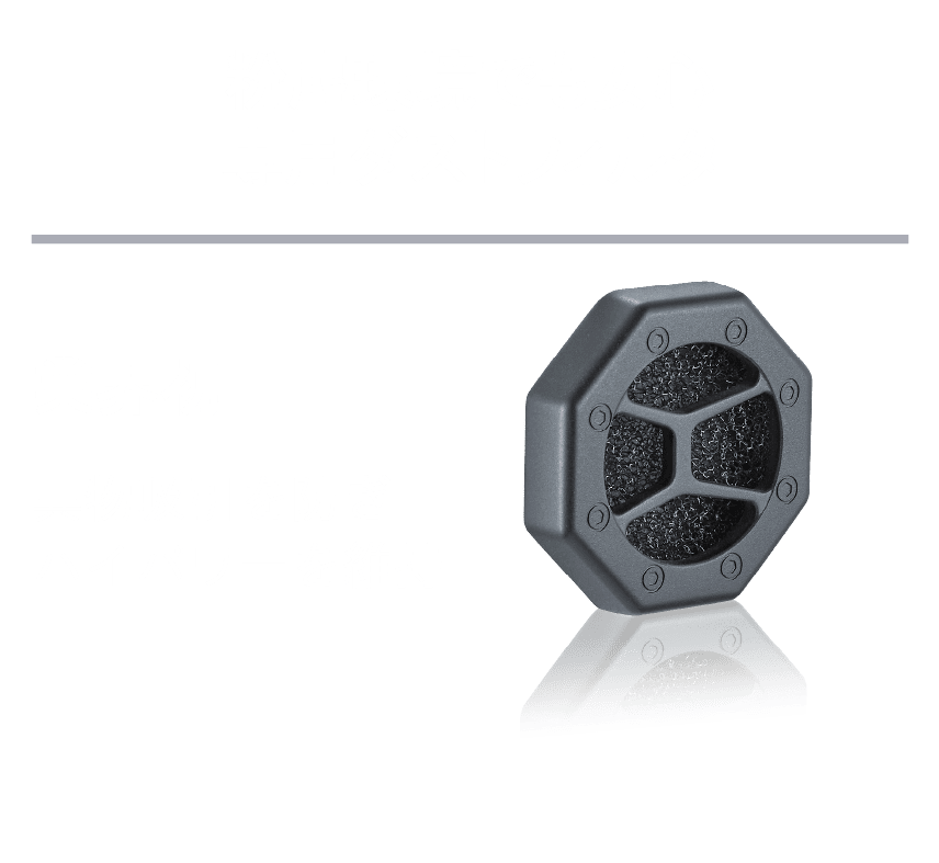粉塵環境でも安心 専用ダストフィルタ