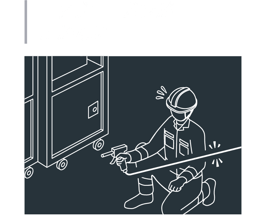エアブローガンが届かない