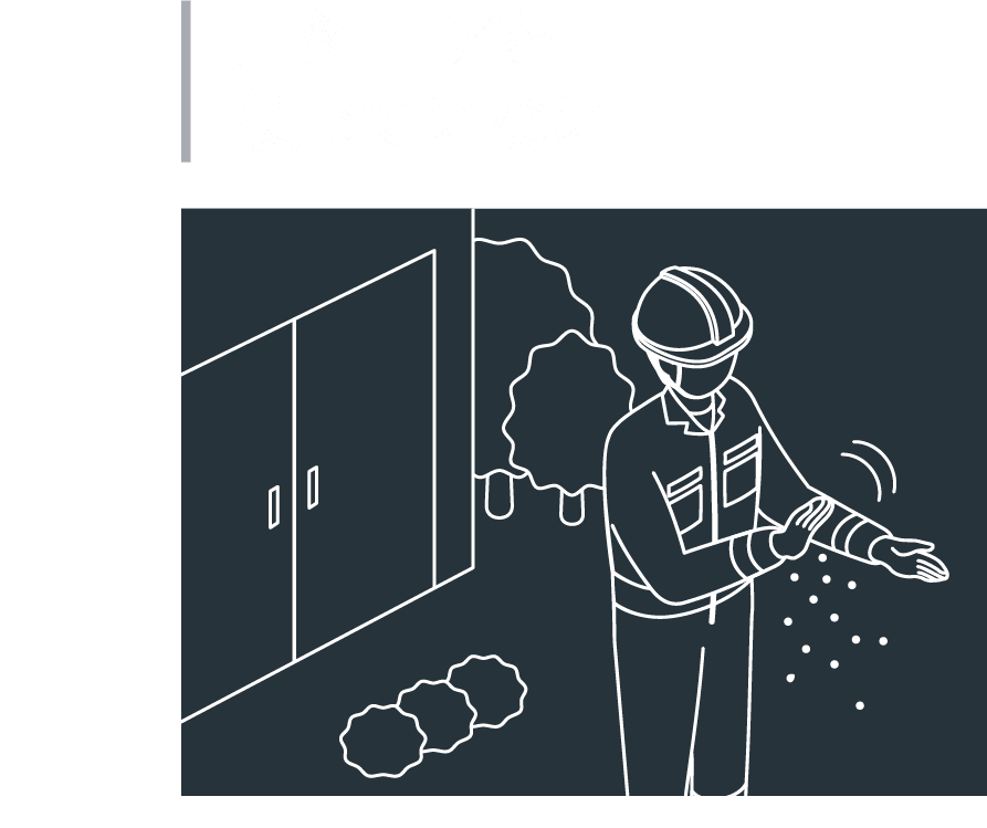 圧縮エアを使っていない 