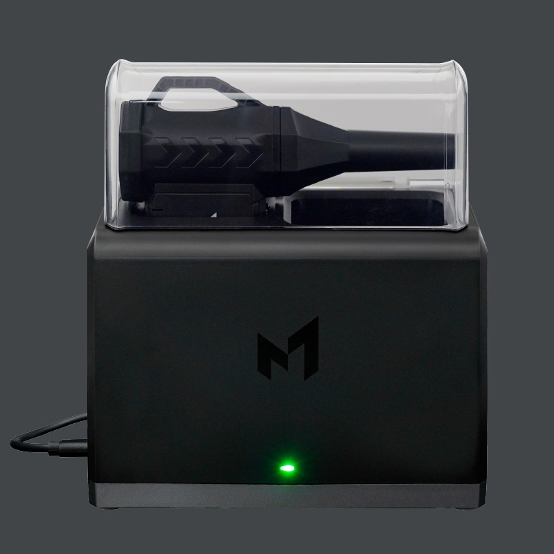 ノズルを付けたままで収納可能