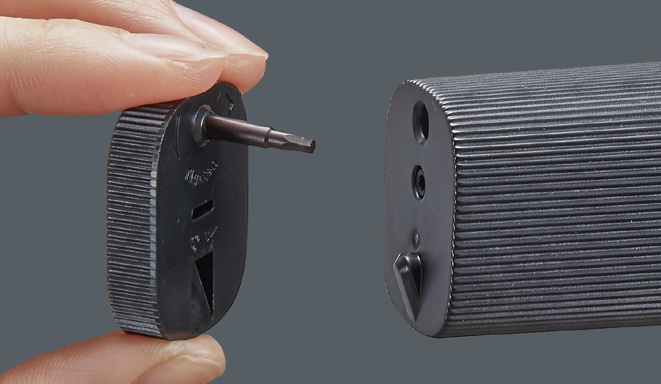 刃具の万が一の折れや劣化にも安全に対処可能